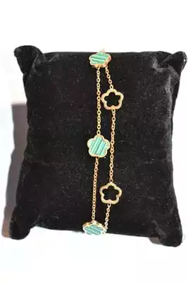 Bracelet Fleur Or